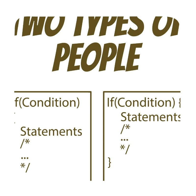 Two Types Of People Coder Programmer Computer Geek