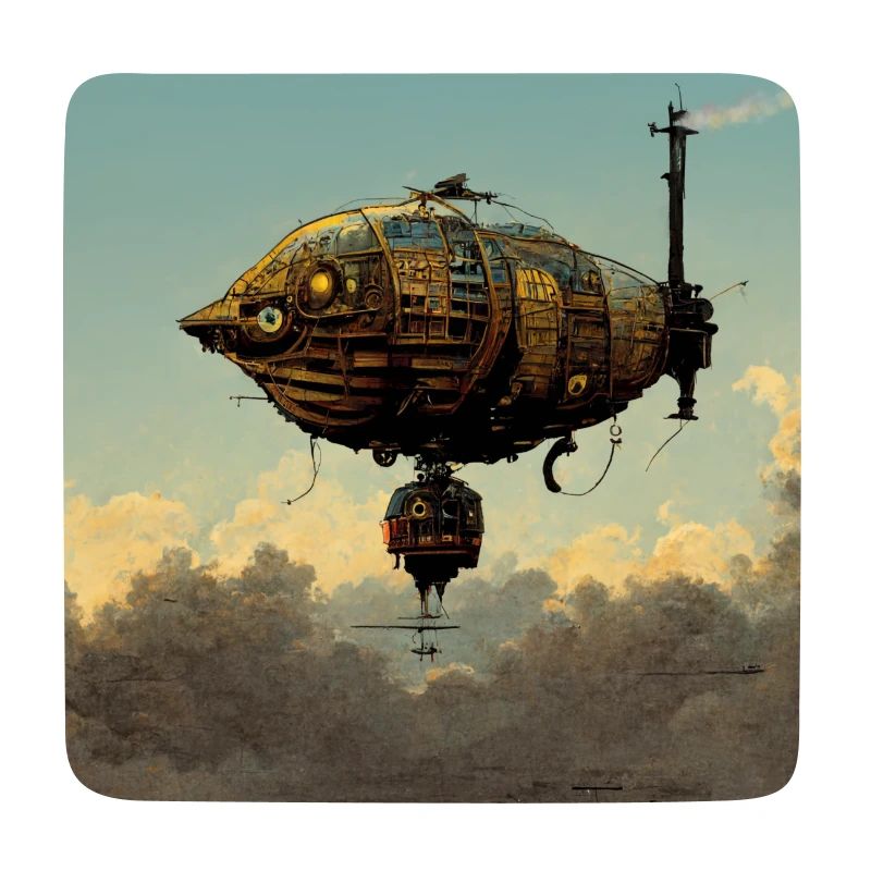 Dirigeable Steampunk