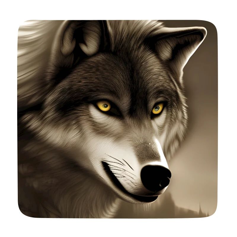 Wolfsporträt