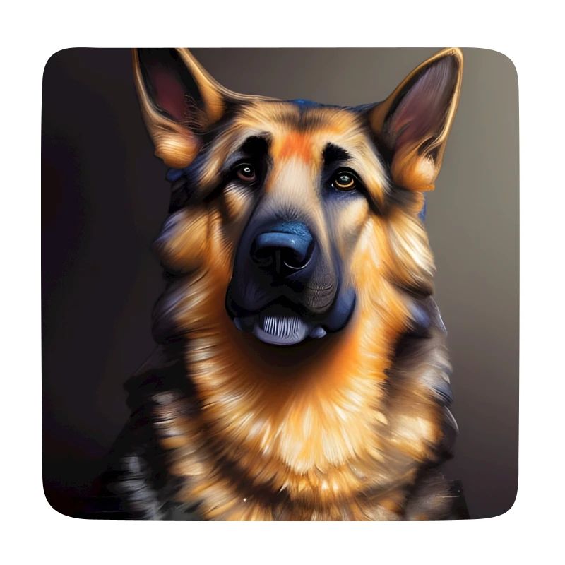 German Shepherd artwork