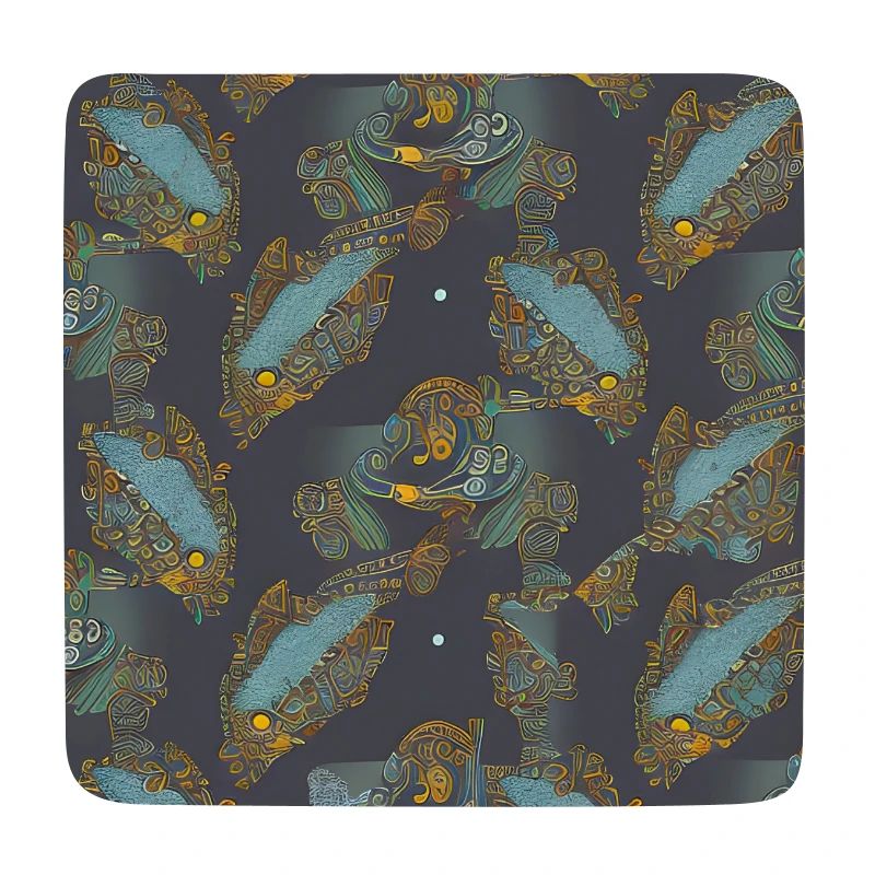 Fish abstract pattern
