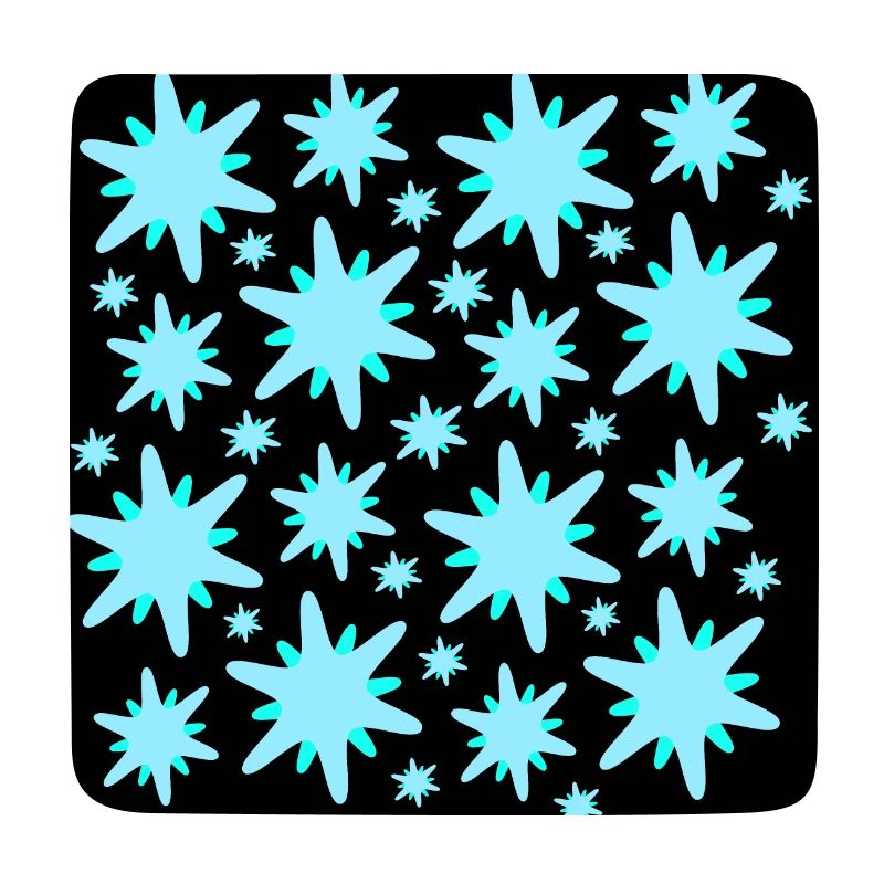 Blaue Sterne Muster 2