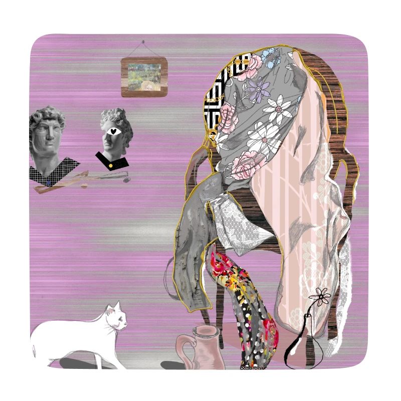 Chaise de Reflections Glitched