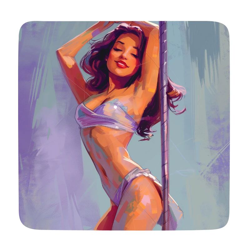 Poledancer feelin' herself