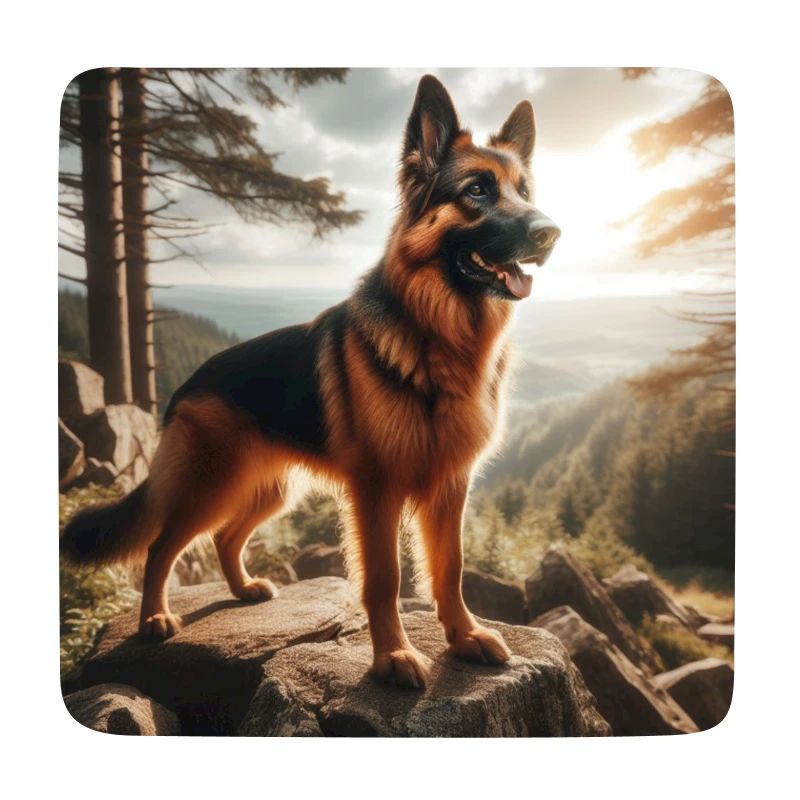 German Shepherd Art