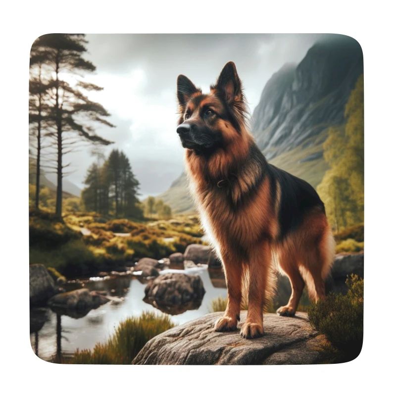 German Shepherd Art