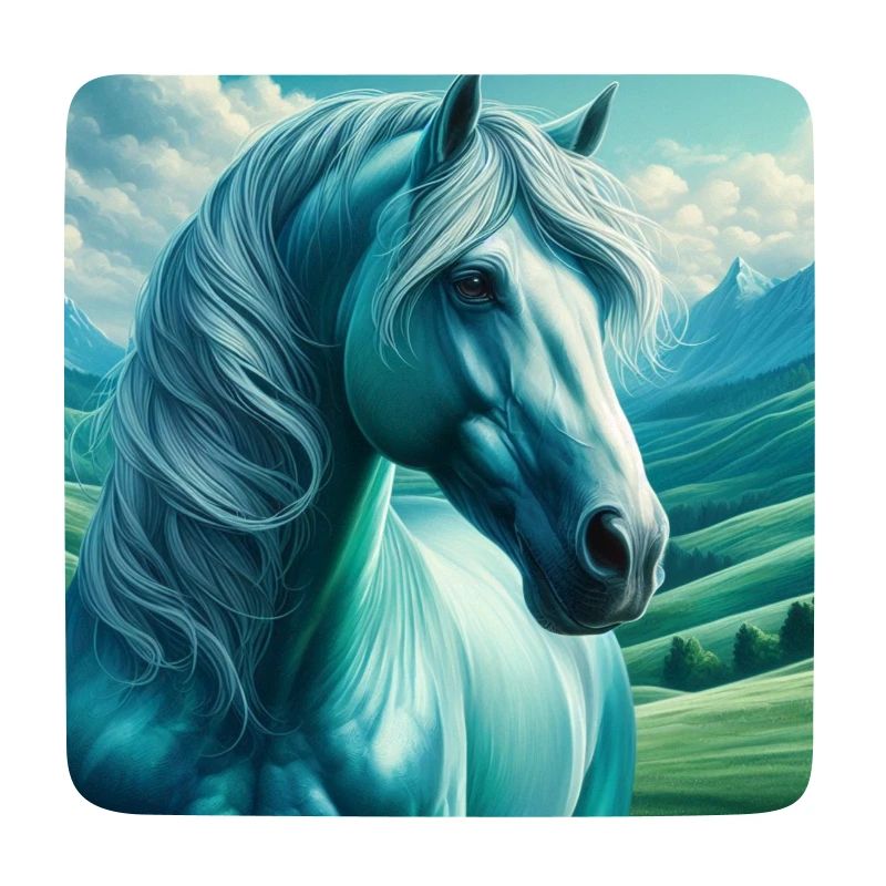 Cheval bleu