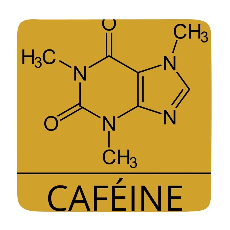 molécule de caféine