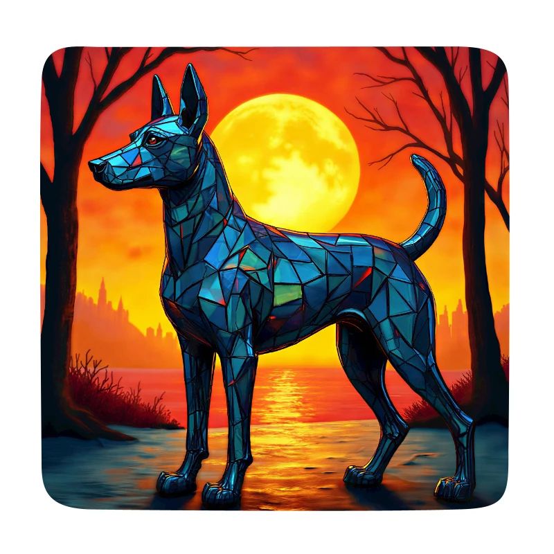 Mondnacht Polygonwolf