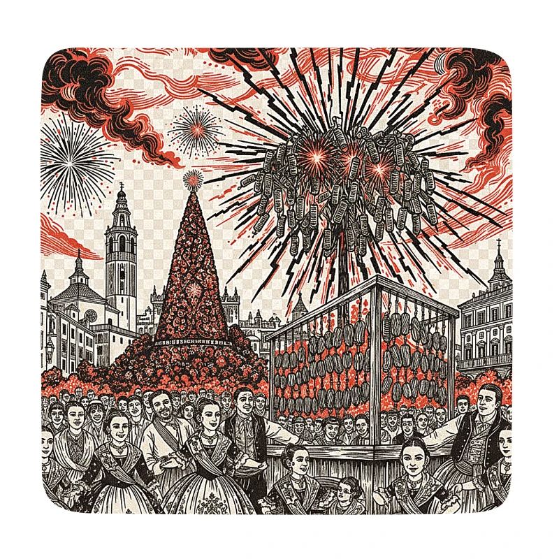 Tradition des Fallas de Valence