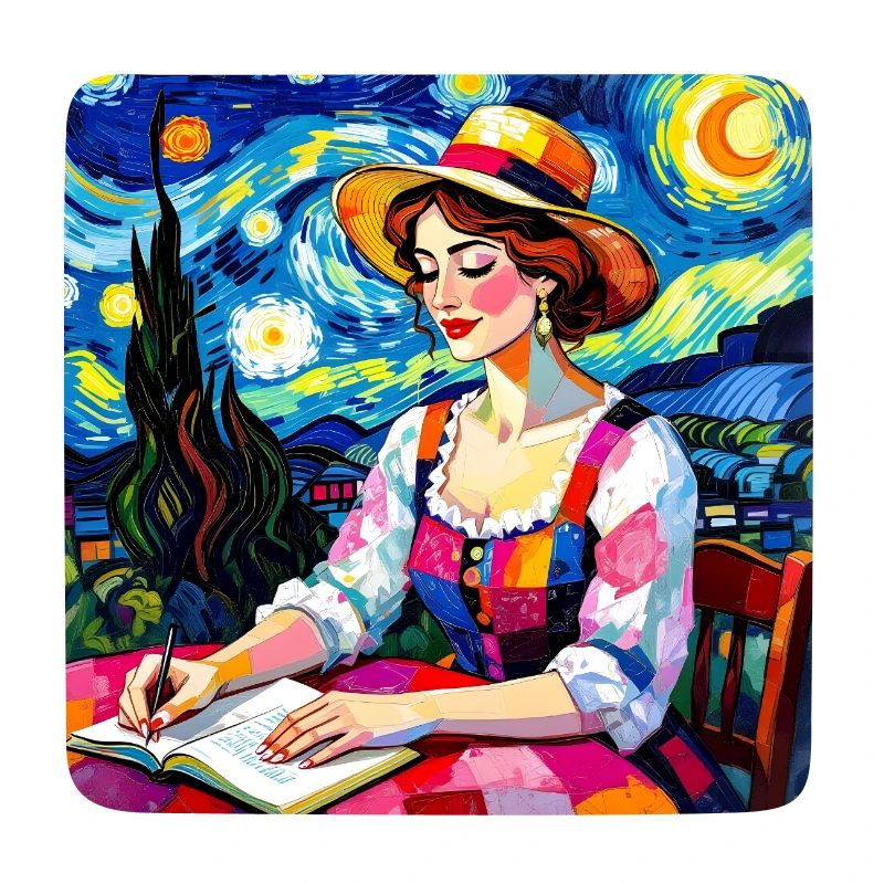 Fonte a patchwork notturno