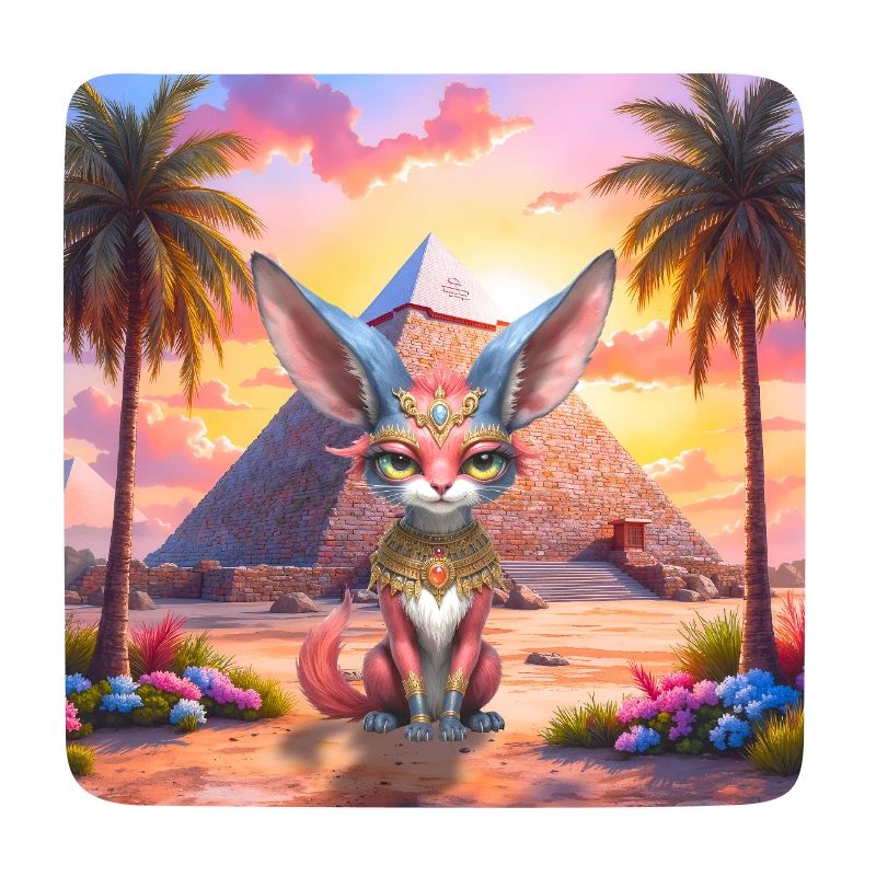 Pharaoh Cat at Sunset