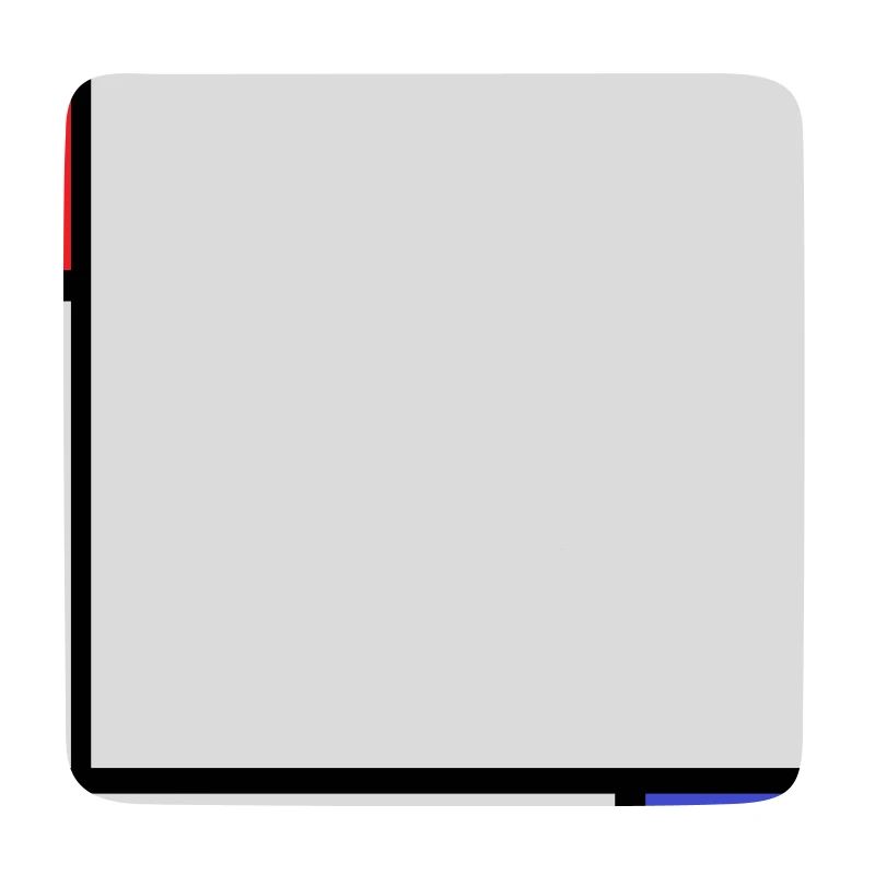 Composition dans le style de Mondrian.