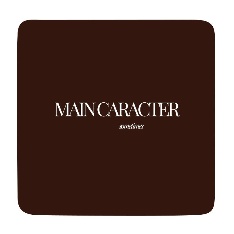 "CARACTER SOMETIMES" Graphic Tee Design