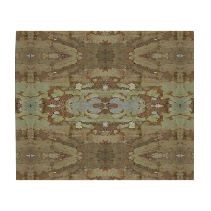 Decorative pattern based on tree bark