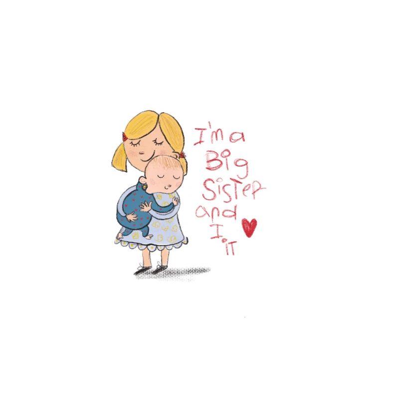 Ich bin eine große Schwester und ich liebe es