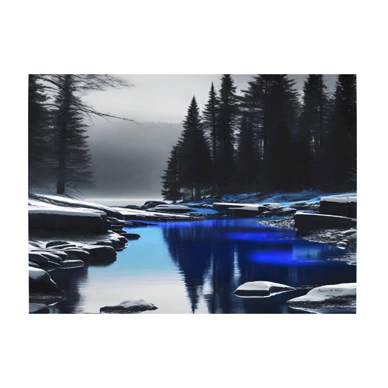 Mystical Forest River