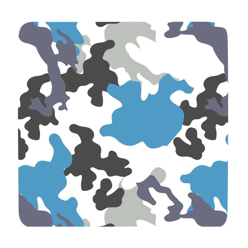 Camouflage Blau Muster