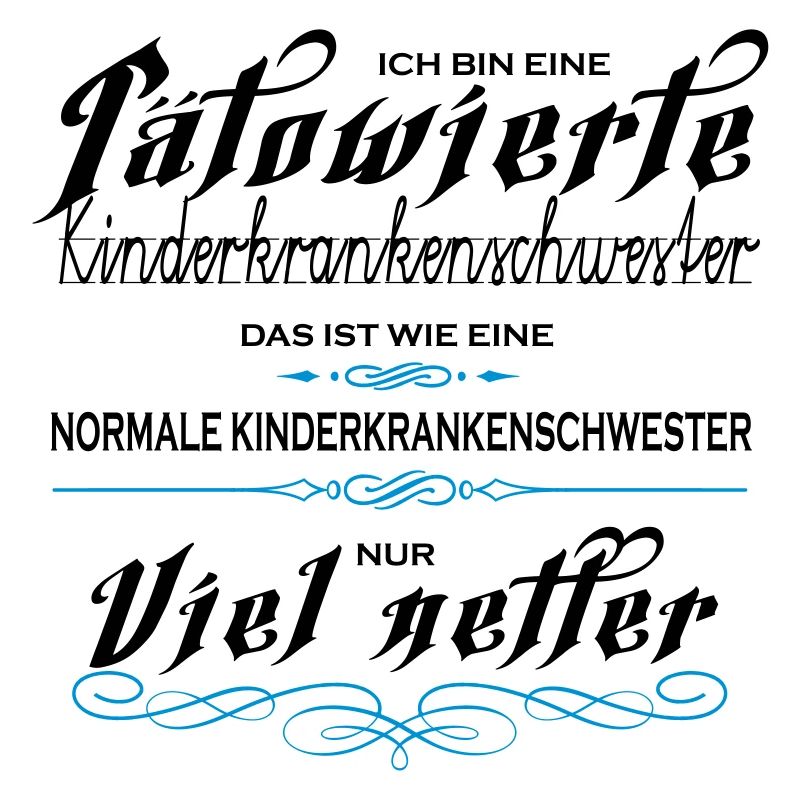 Tätowierte Kinderkrankenschwestern sind netter!