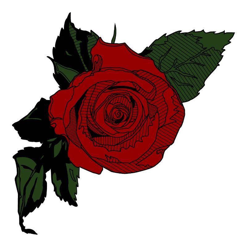 Rote Rose Tatoo