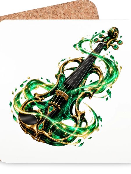 Smaragdgrüne Arkane Violine