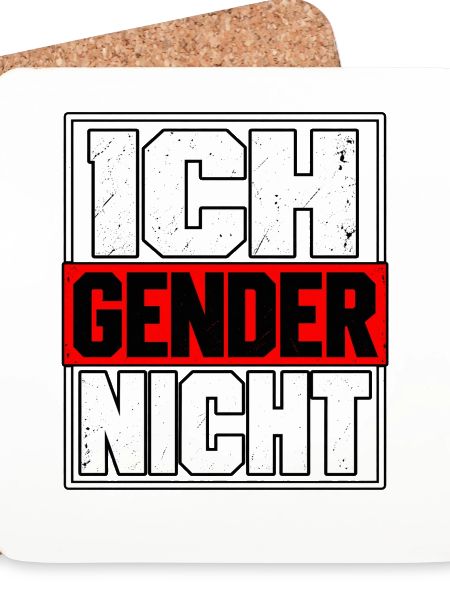 Ich gender nicht – Statement Spruch