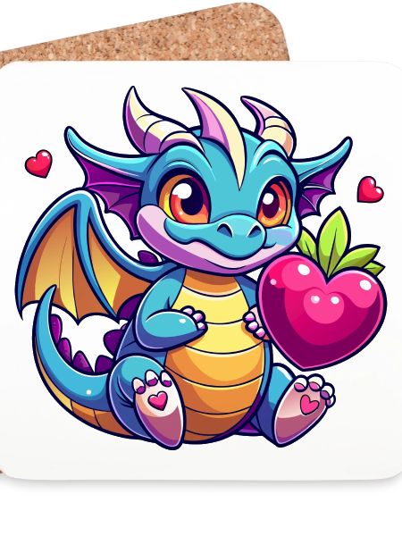Farbenfroher Drache