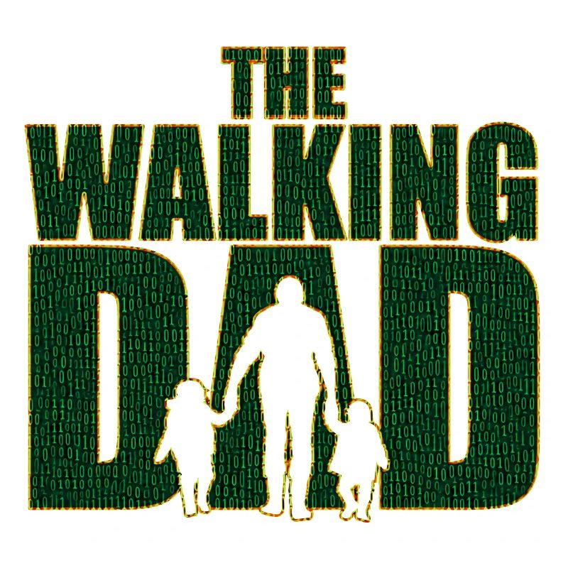 The walking Dad Father Code Father's Day Gift