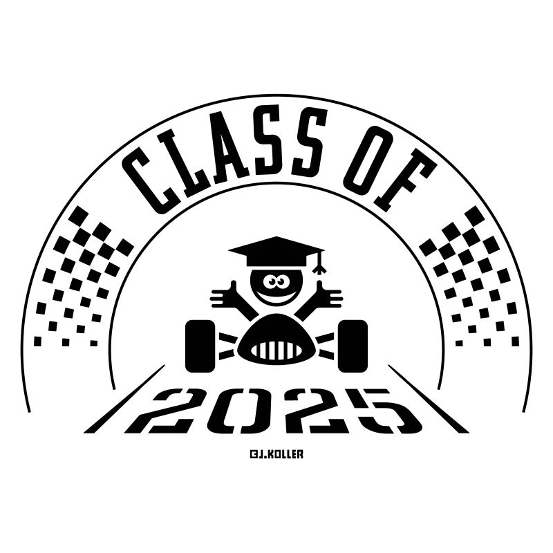 Classe de 2025 (Sortie de l’école / Ligne d’arrivée / Noir)