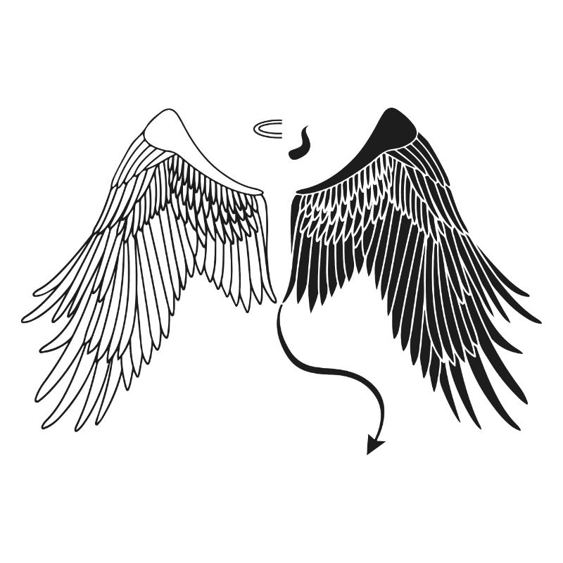 Which One Will Guide Me Today – Angel Demon Devil