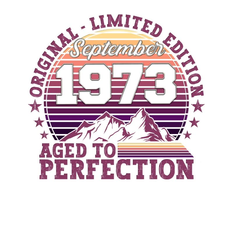 Original September 1973 49. Geburtstag Geschenk
