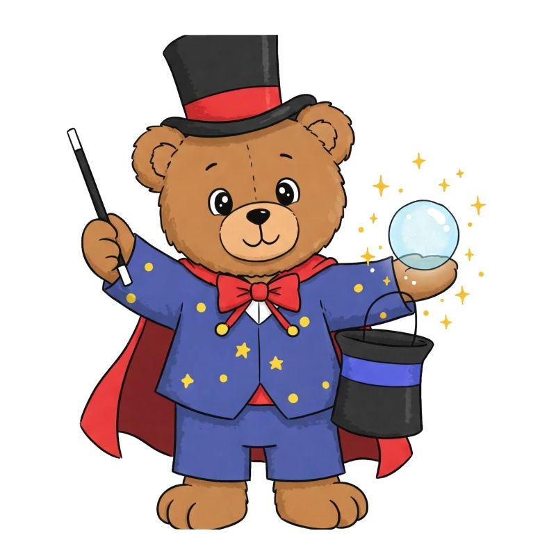Teddy Bear Wizard