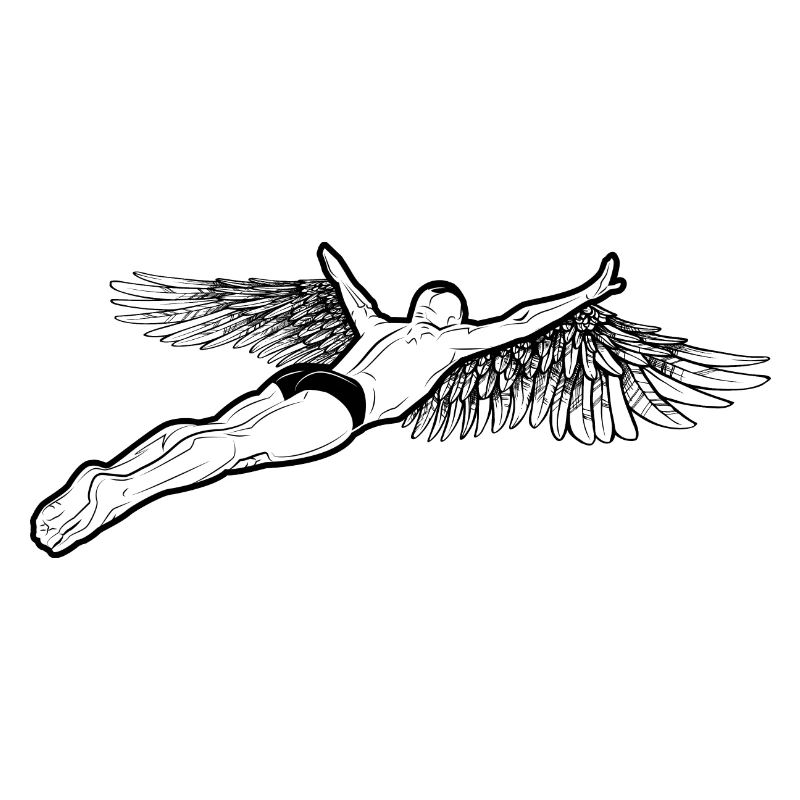 Retro Graphic Cliff Diver Cliff Diving Tombstoning