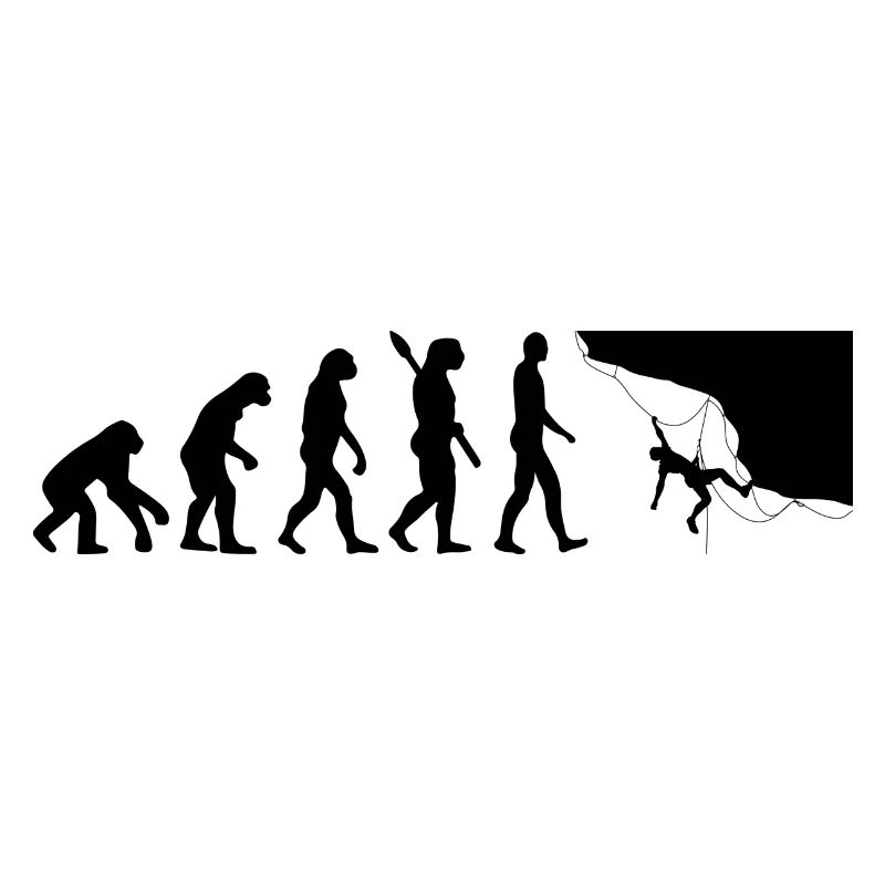 Evolution Graphic Climbing Climber Bouldering Boul