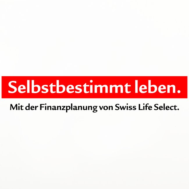 Swiss Life Select | Imagekampagne