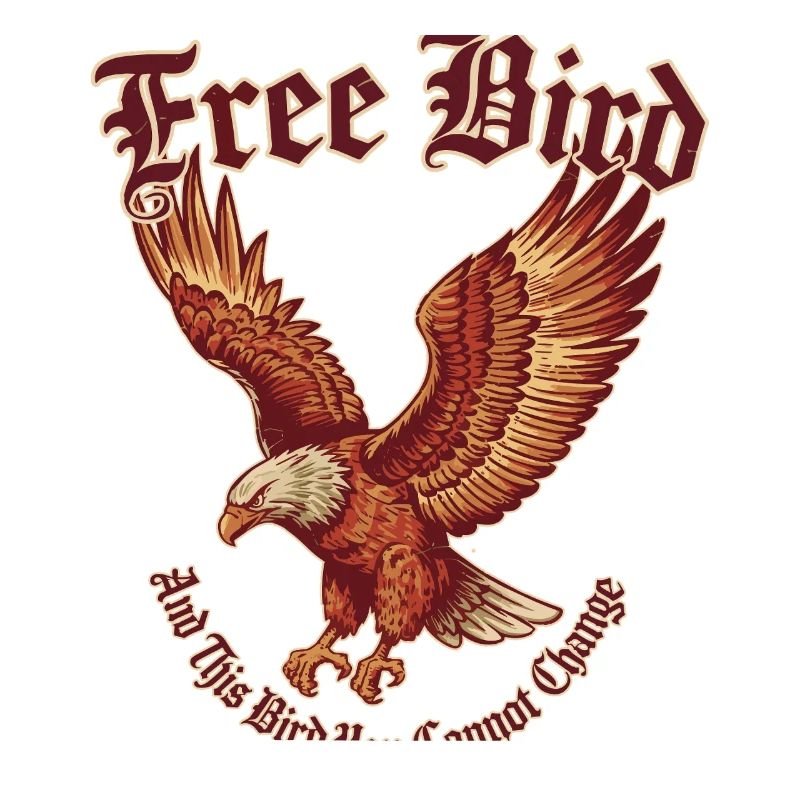 Oiseau libre | Soaring Eagle et rock