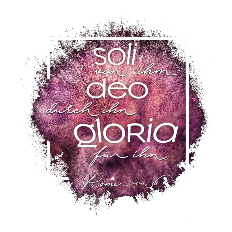 soli deo gloria