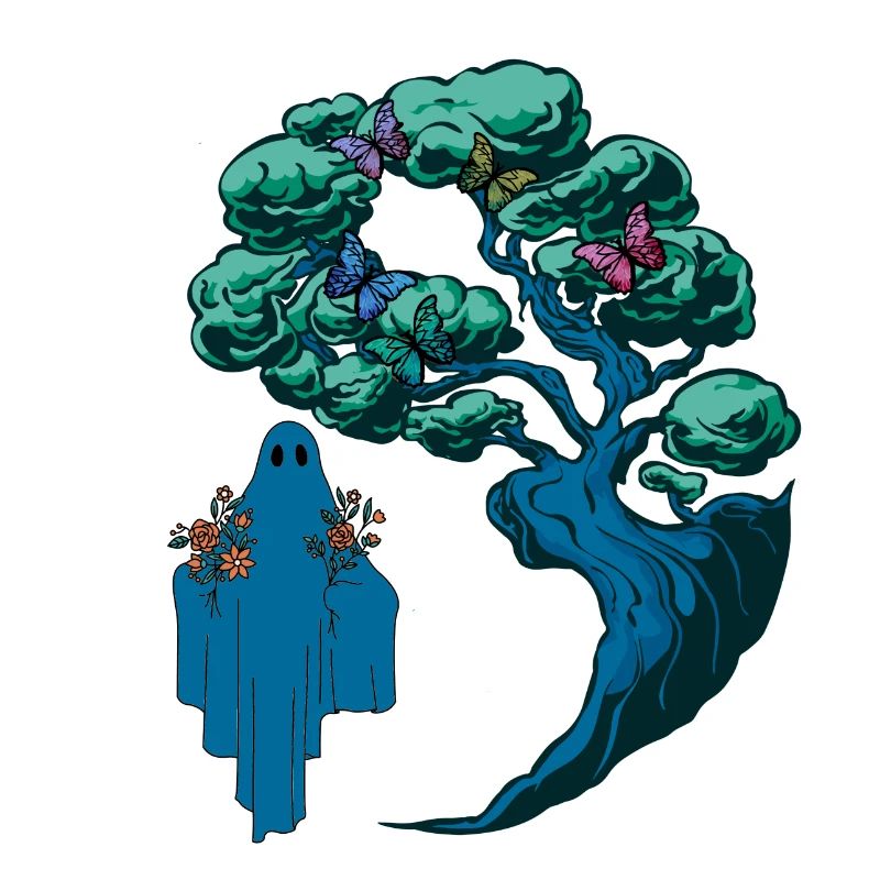 Ghost, Ghost, Spirits, Nature, Forest, Flora, Botany