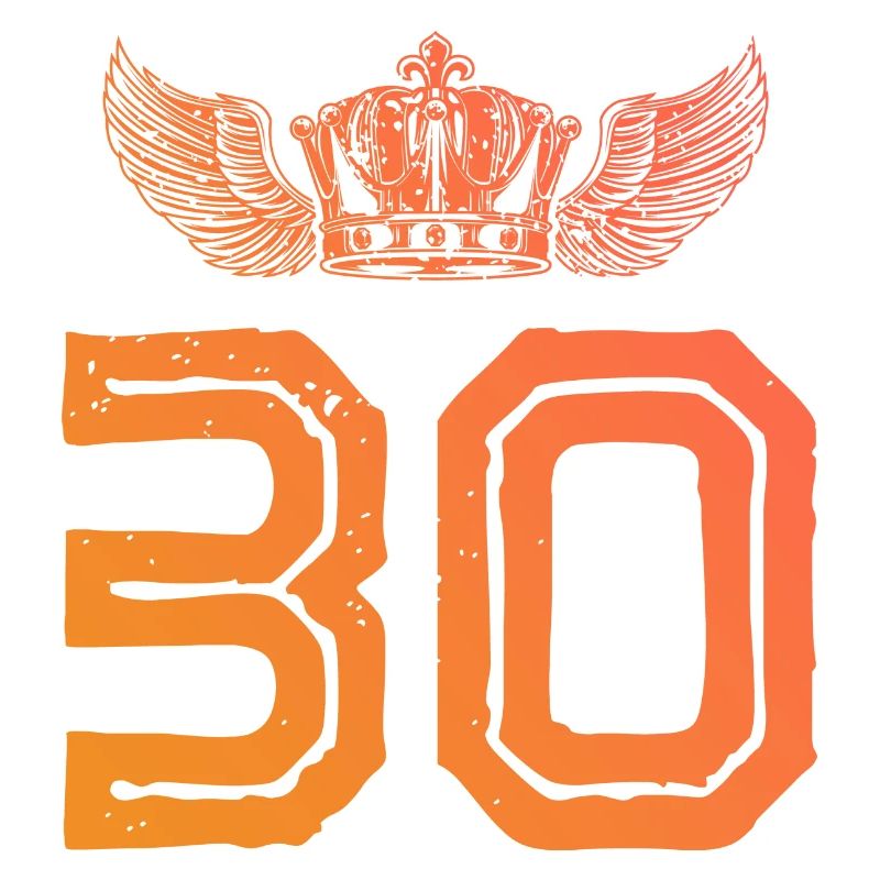 30 Zahl Krone
