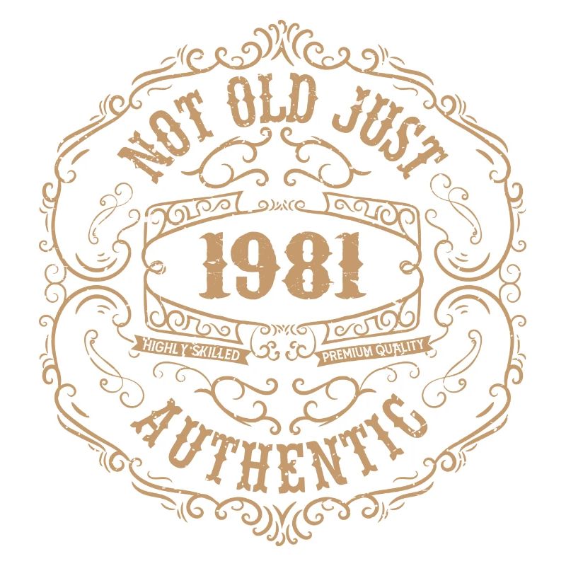 1981 Classic 1981 Retro 1981 Birthday Gift