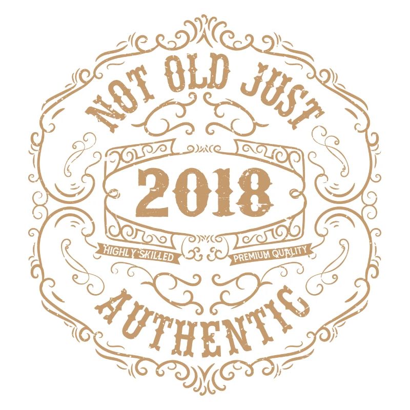 2018 Classic 2018 Retro Geburtstagsgeschenk 2018