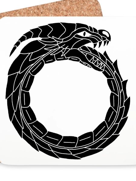 Verschlingender Schwarzer Drache