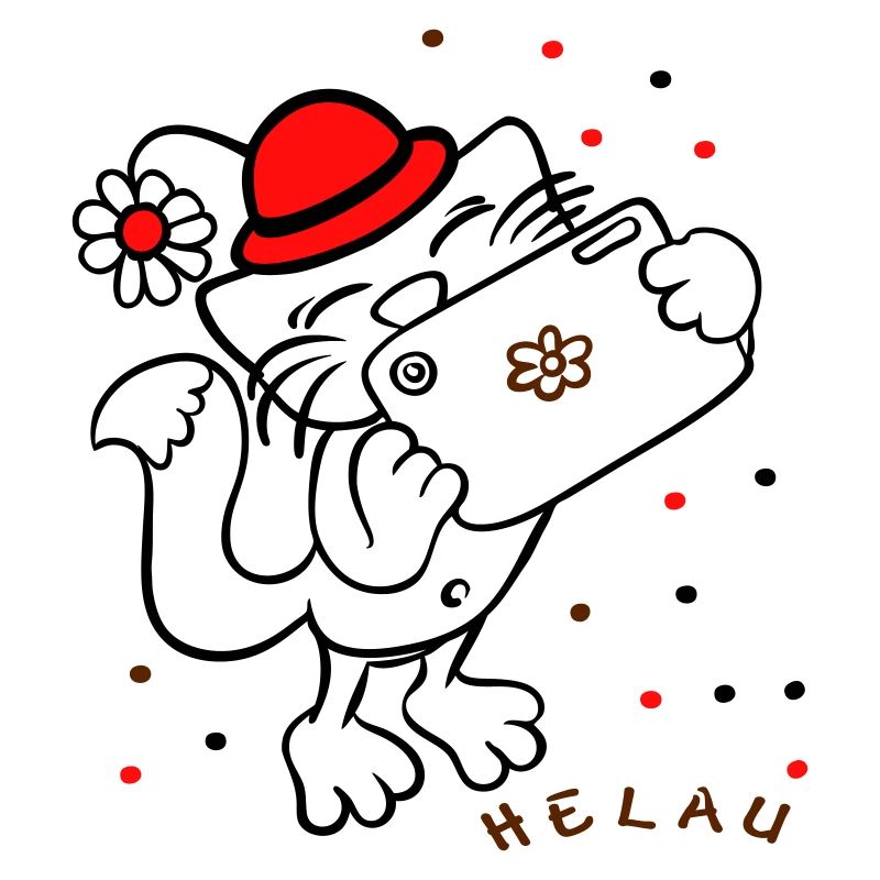 Cat celebrates carnival