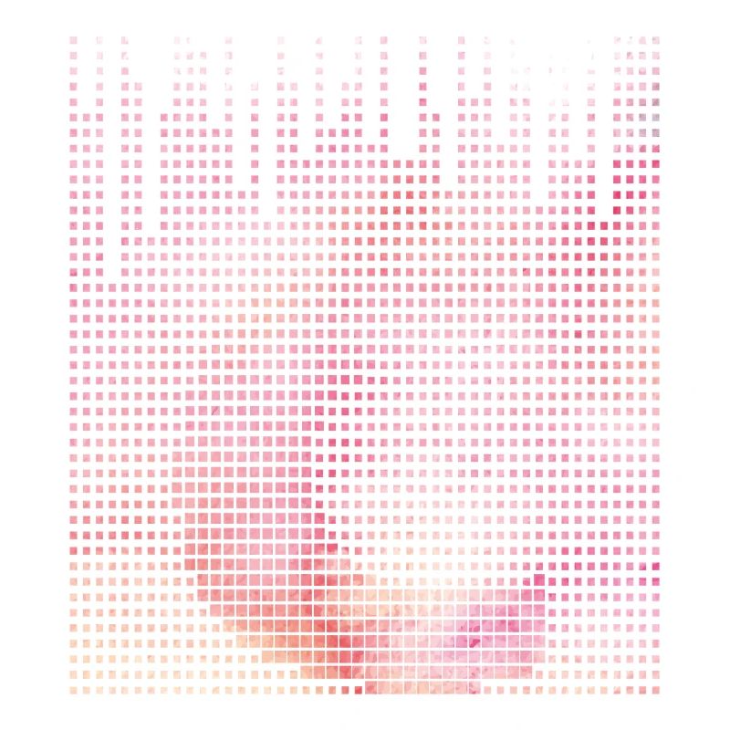 Floral gradient with lettering