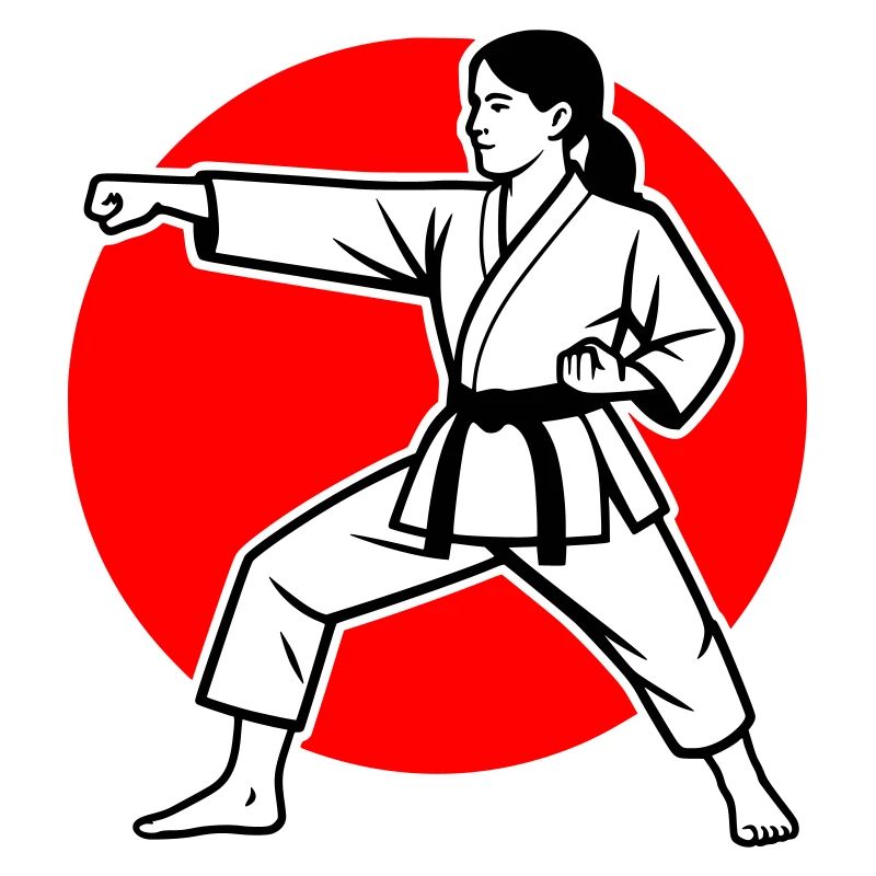 Karate Oi-Zuki