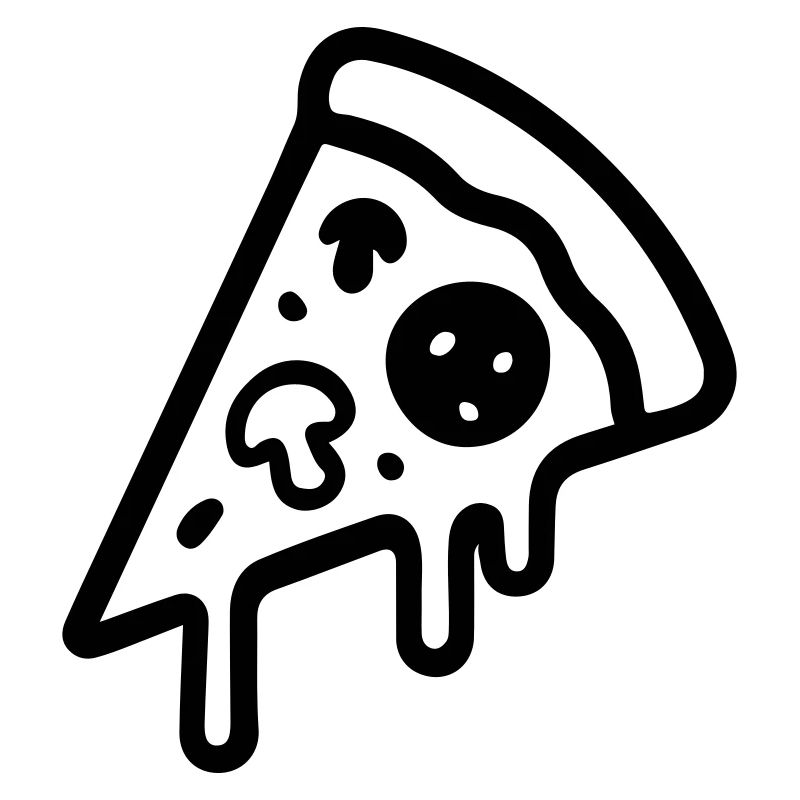 Icône de tranche de pizza