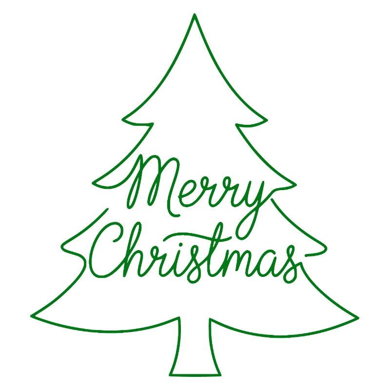 Merry Christmas Christmas Tree