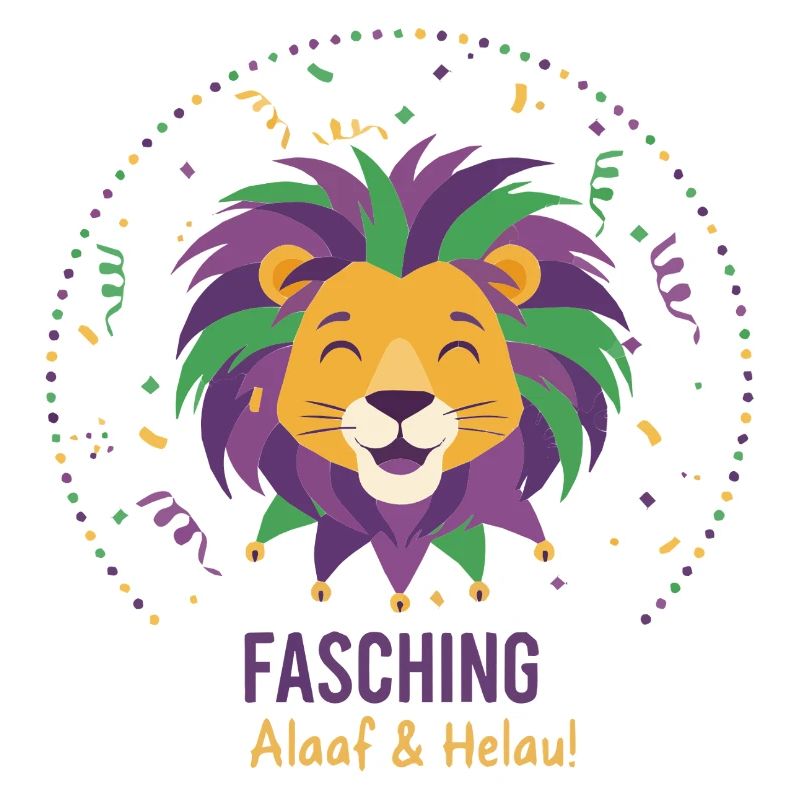 Partylöwe Fasching