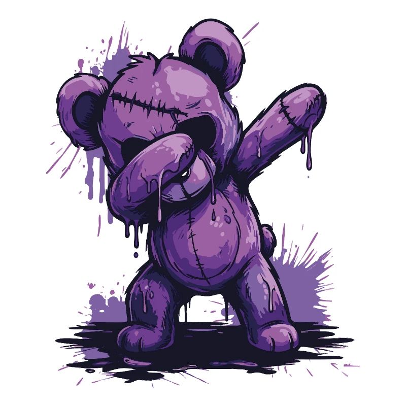 Zombie Teddy Dab
