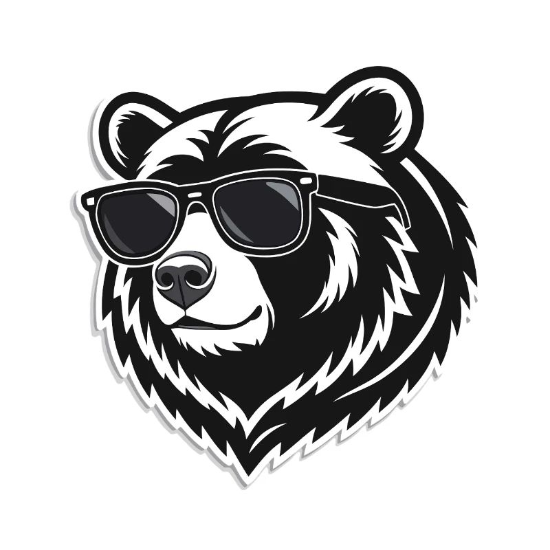 Schwarzbär-Sonnenbrille